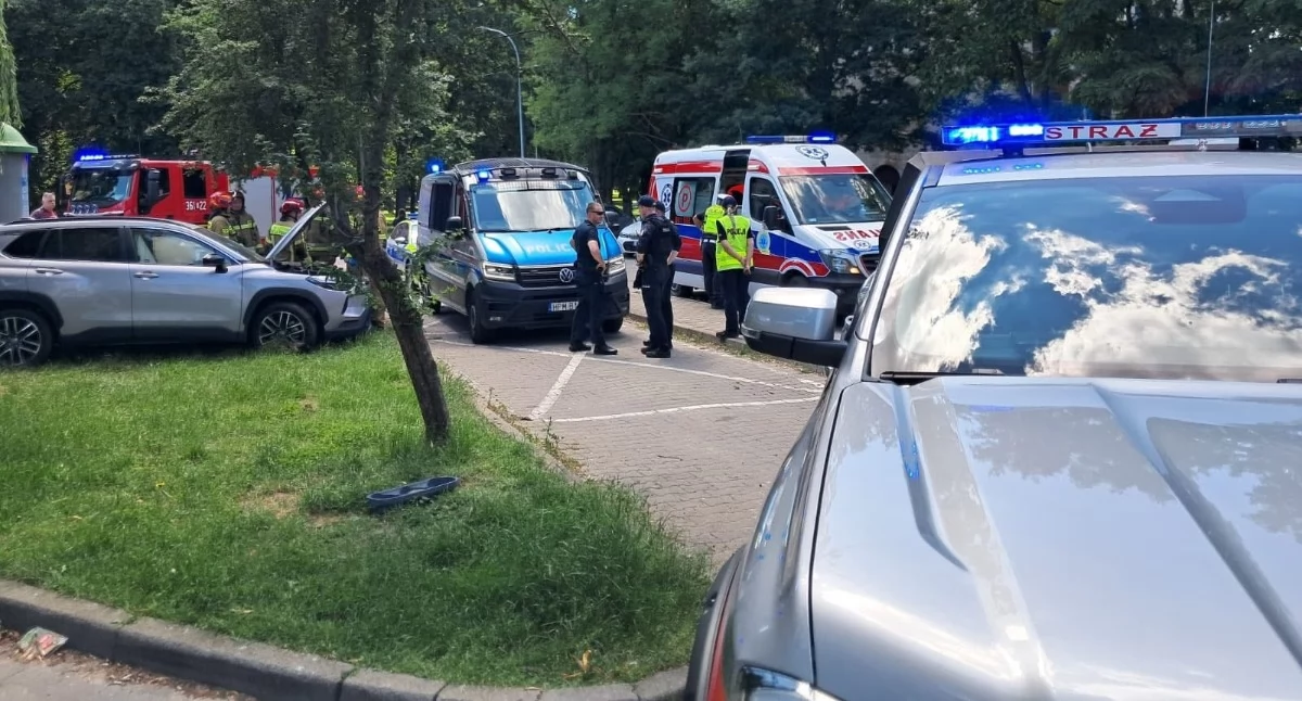 Upał w Łomży daje się we znaki. Kobieta trafiła na SOR [FOTO]