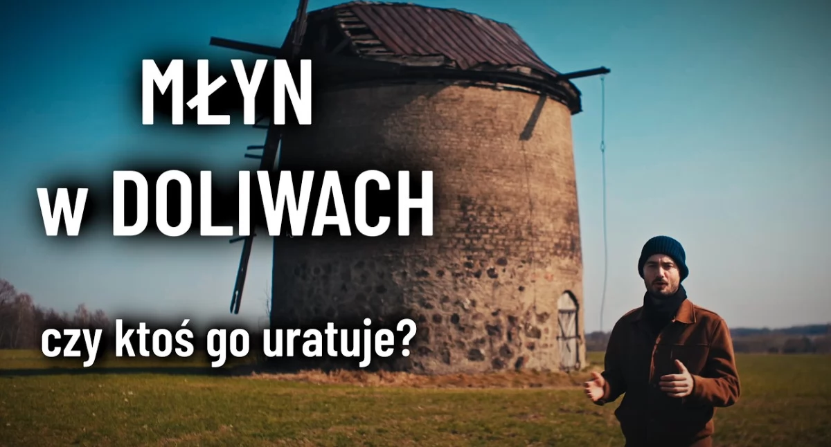 Przetrwał wojnę i próbę czasu. Co kryje wnętrze niezwykłego młyna w Doliwach? [VIDEO]