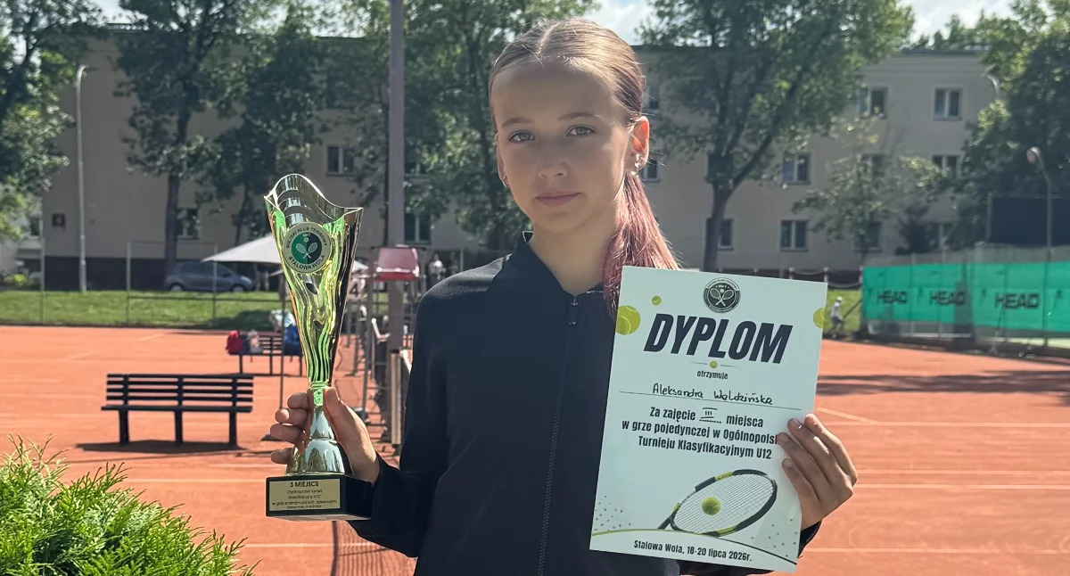 Ola Waldzińska na podium! Rośnie nam wielki talent