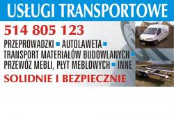 Usługi transportowe. Przeprowadzki. Auto holowanie!!!