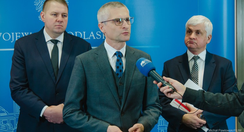 Zastępca wójta gminy Łomża Cezary Zaborowski 
