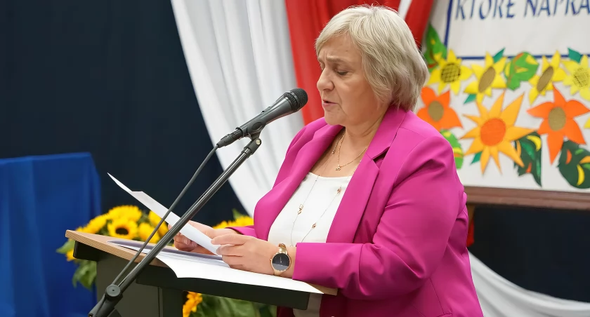 Ewa Chludzińska, prezes Oddziału ZNP w Łomży