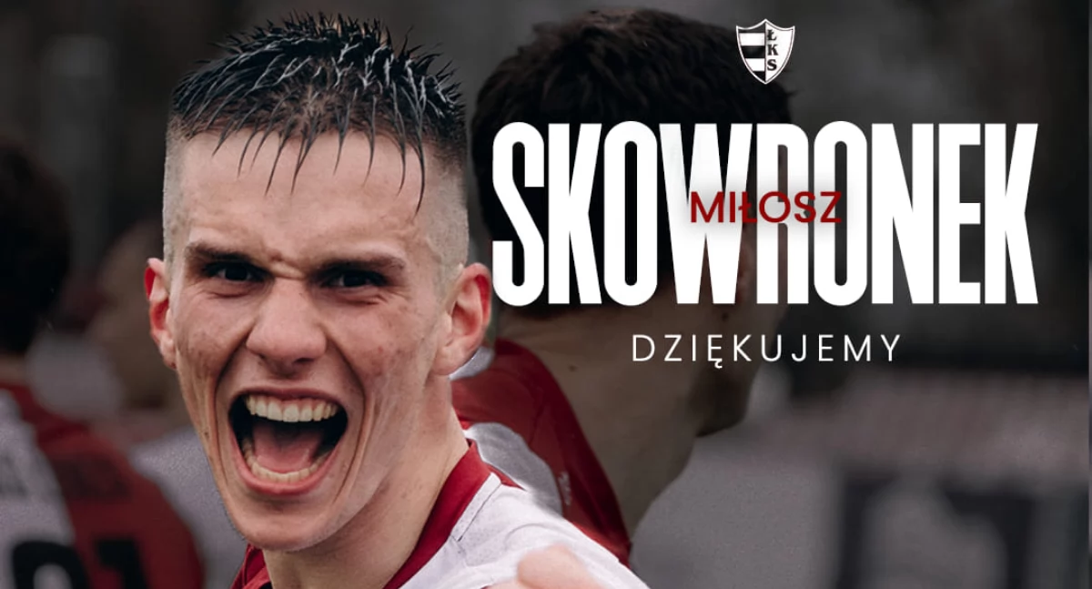 Piłka nożna, Łomża Skowronek wyfrunął - zdjęcie, fotografia