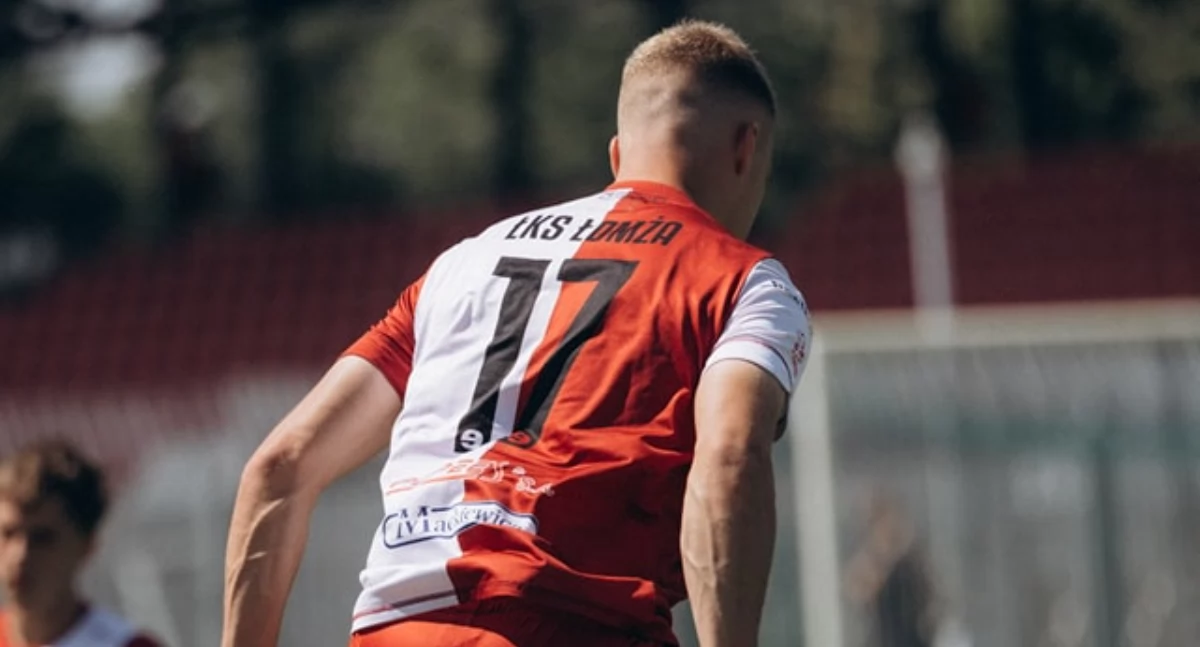 Piłka nożna, Łomża numer! numery! - zdjęcie, fotografia