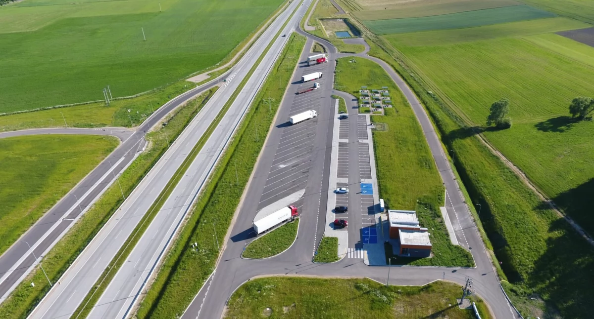 zdjęcie:  Miejsce Obsługi Podróżnych (MOP) S61