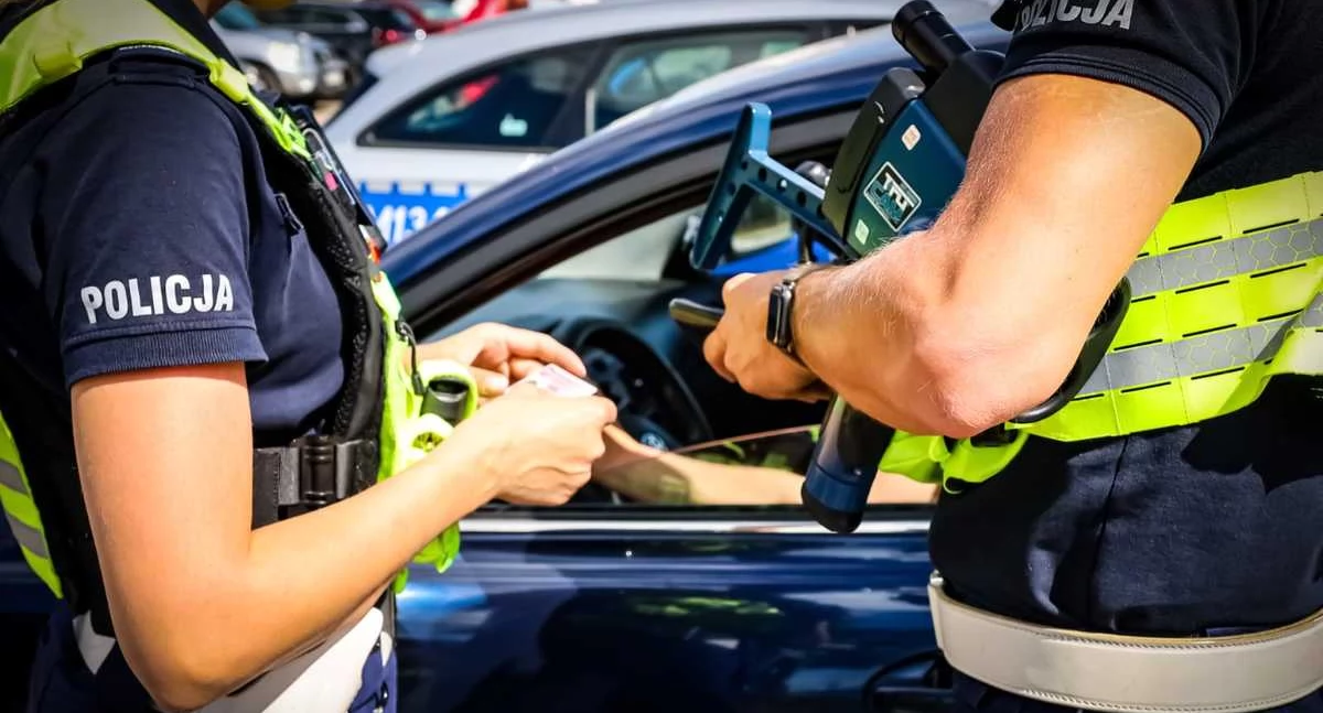 Komunikaty policji , Rekordzista powiecie łomżyńskim podsumowanie akcji Prędkość - zdjęcie, fotografia