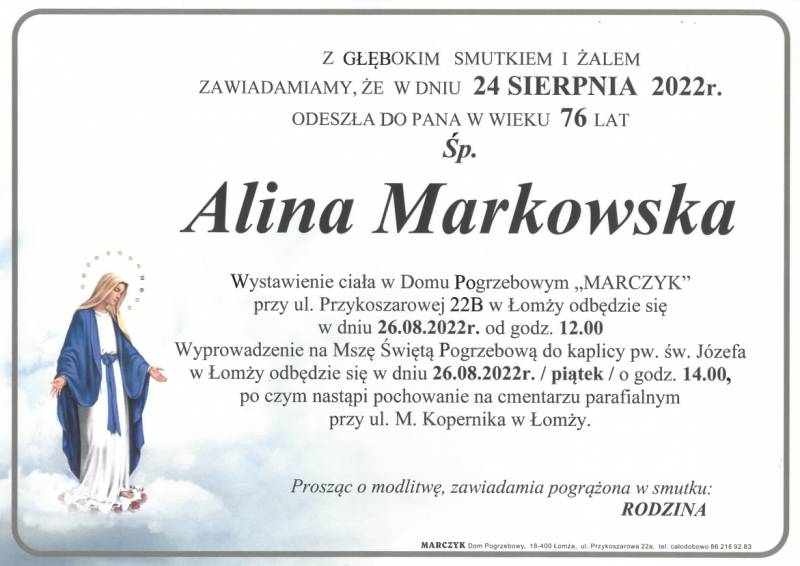 Alina  Markowska