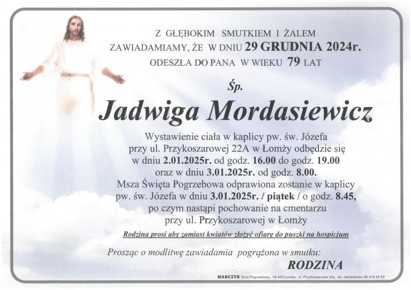 Jadwiga Mordasiewicz