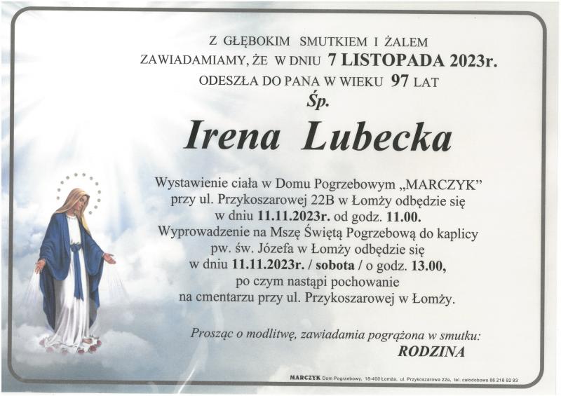 Irena Lubecka