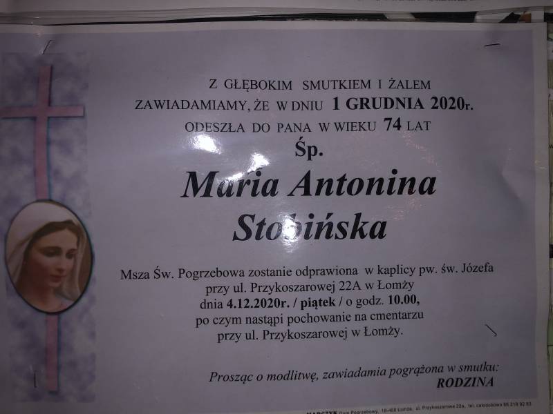 Maria Antonina Stobińska