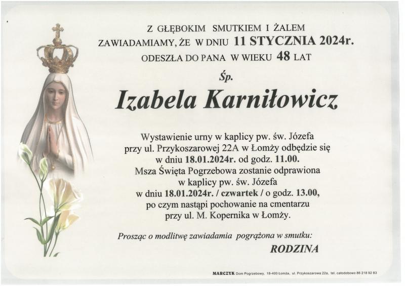 Izabela Karniłowicz