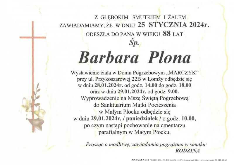 Barbara Plona