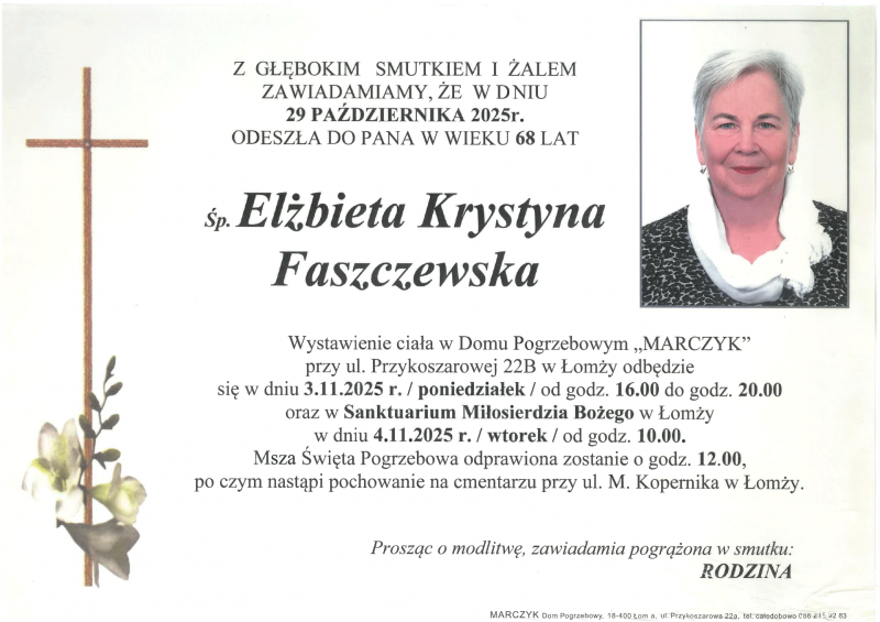 Elżbieta Krystyna Faszczewska