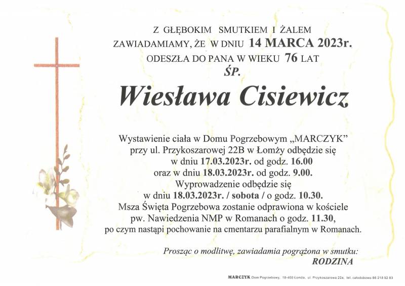 Wiesława Cisiewicz