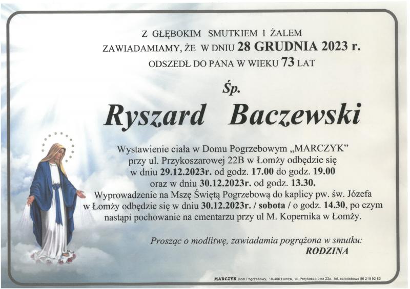Ryszard Baczewski