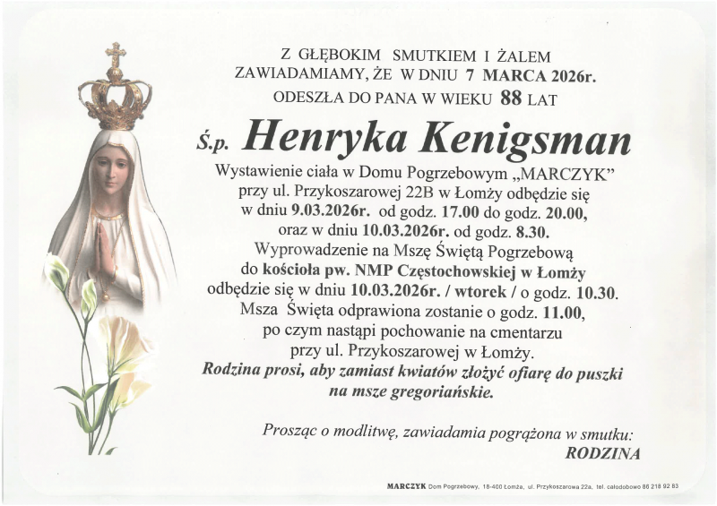 Henryka Kenigsman