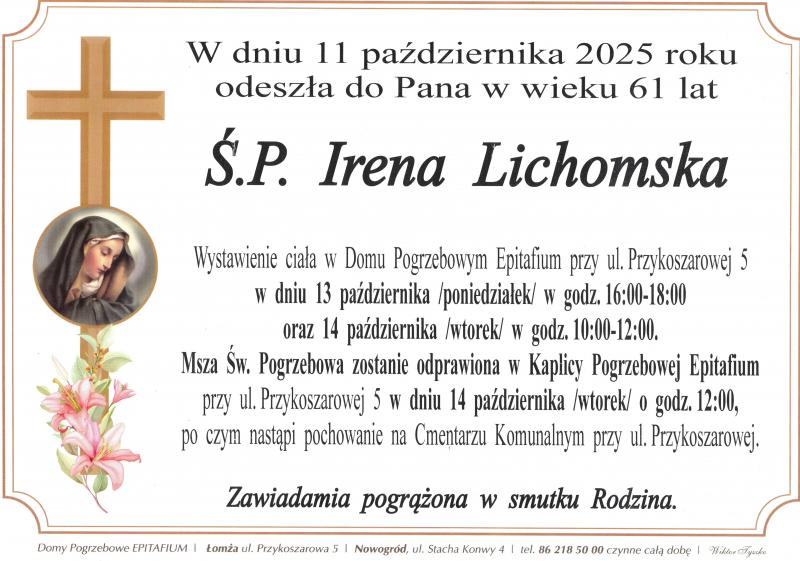 Irena  Lichomska