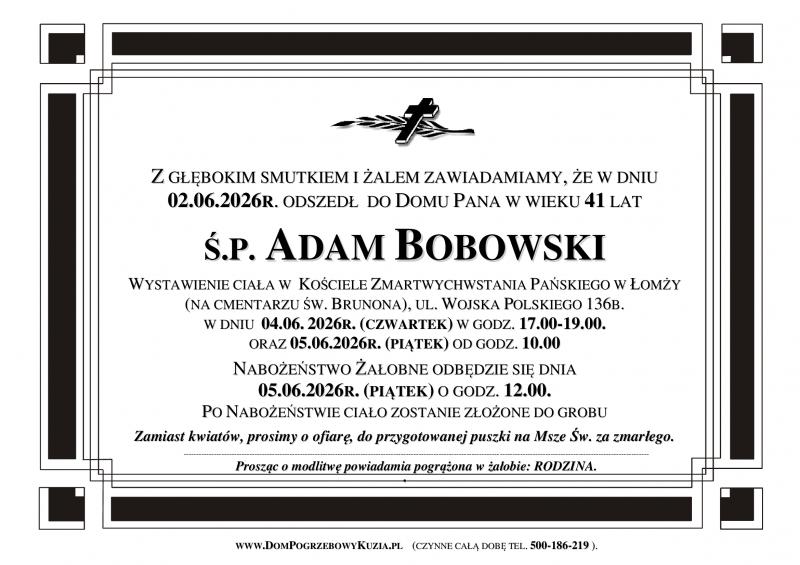 Adam Bobowski