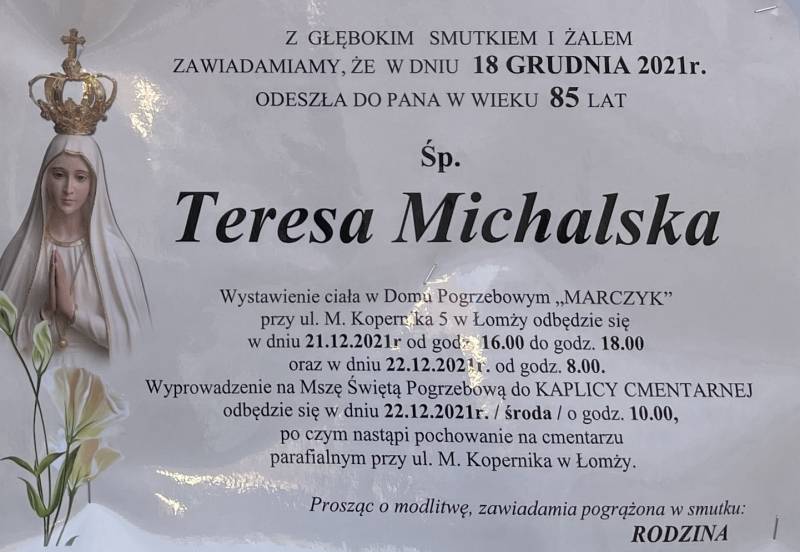 Teresa Michalska