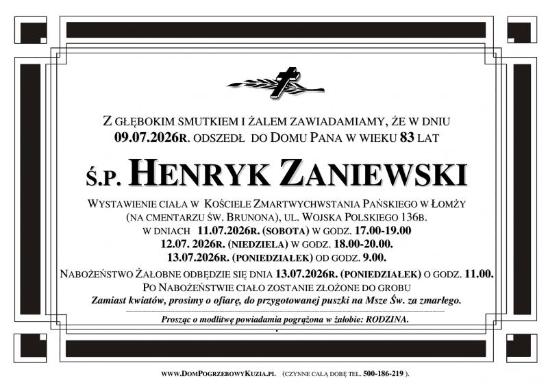 Henryk Zaniewski