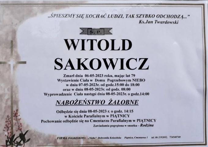 Witold Sakowicz
