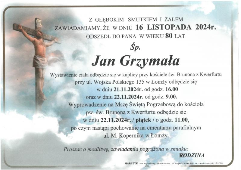 Jan Grzymała