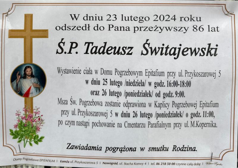 Tadeusz Świtajewski