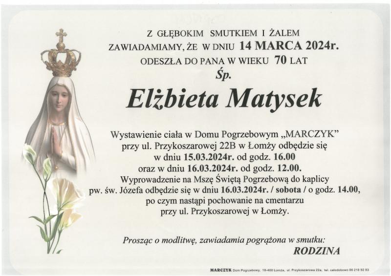 Elżbieta Matysek