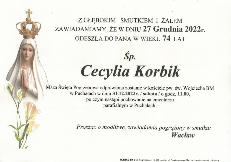Cecylia  Korbik