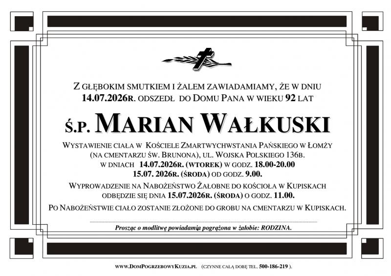 Marian Wałkuski