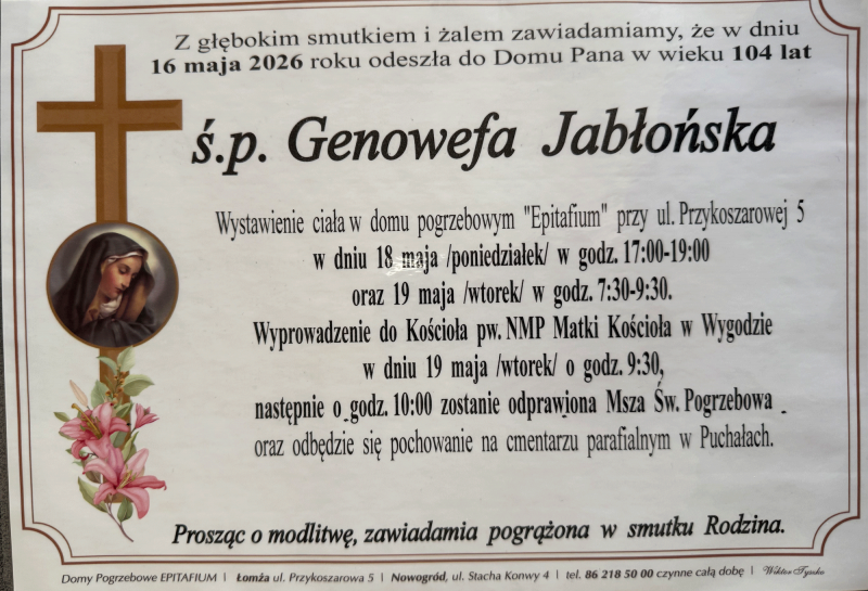 Genowefa Jabłońska