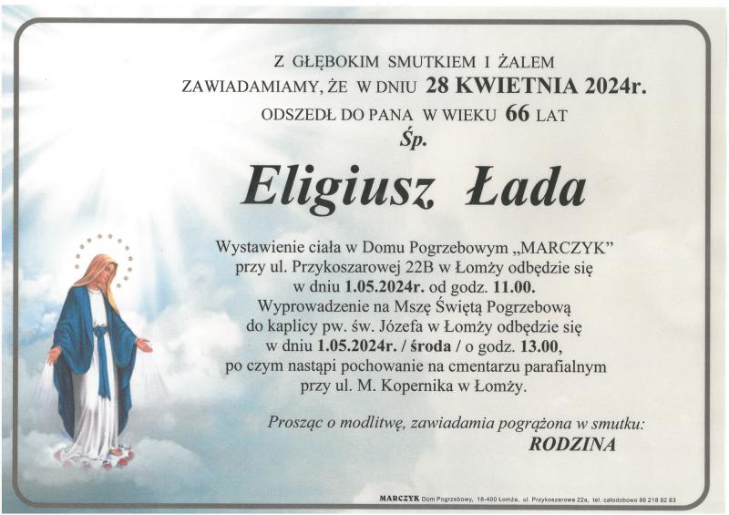 Eligiusz  Łada
