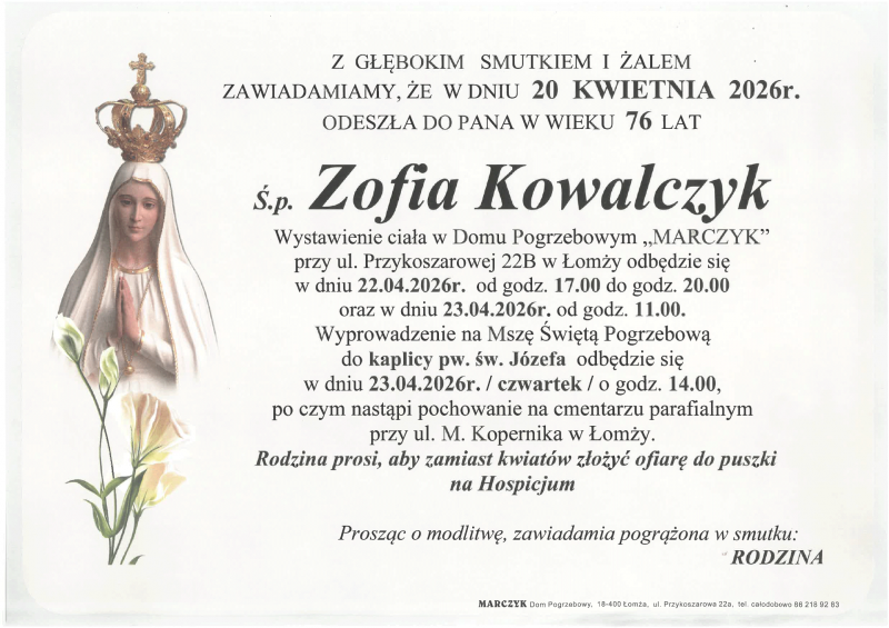 Zofia Kowalczyk