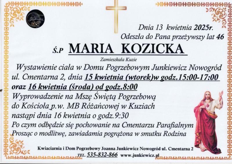 Maria Kozicka