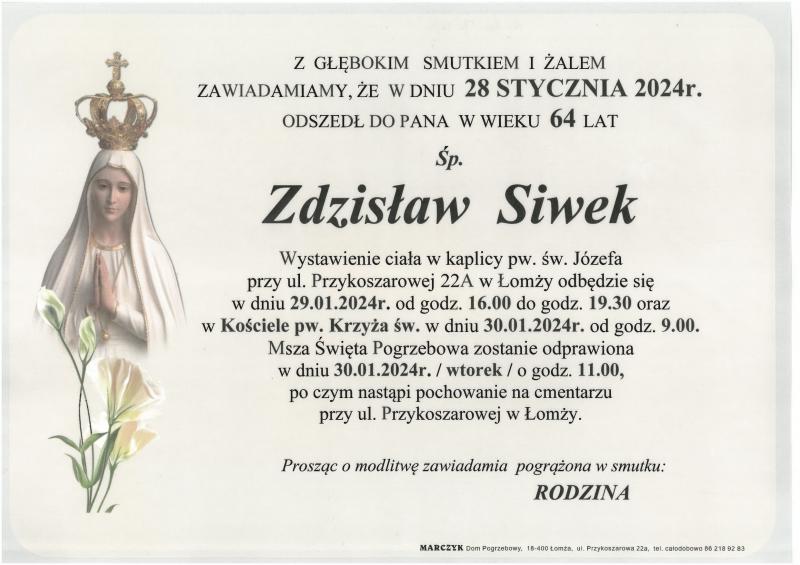 Zdzisław Siwek