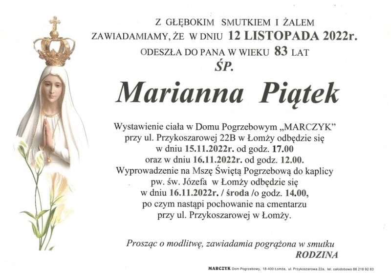 Marianna Piątek