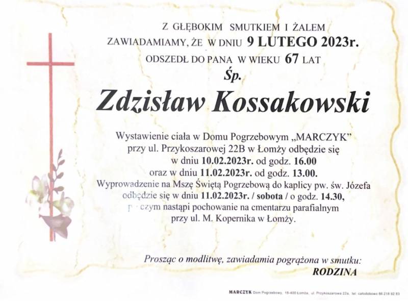 Zdzisław Kossakowski