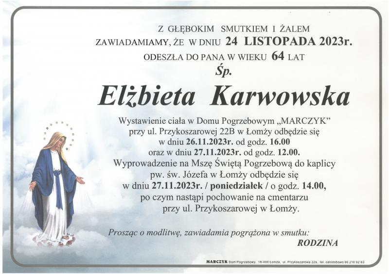 Elżbieta Karwowska