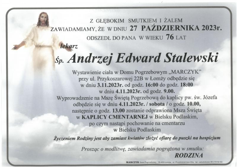 Andrzej Edward Stalewski