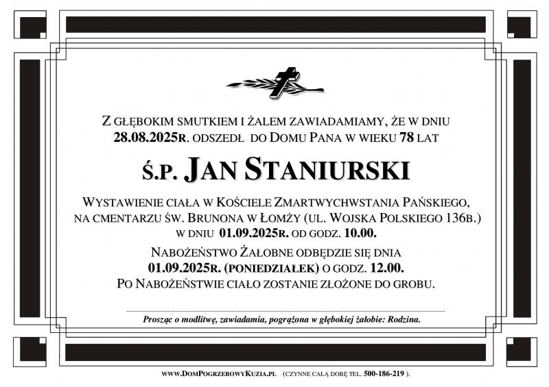 Jan Staniurski