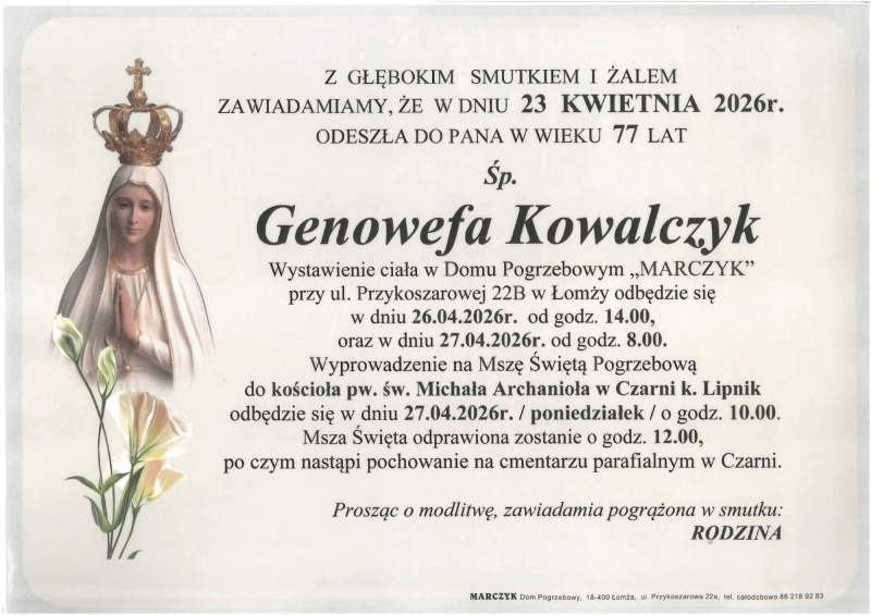 Genowefa Kowalczyk