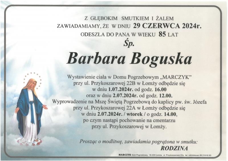 Barbara Boguska