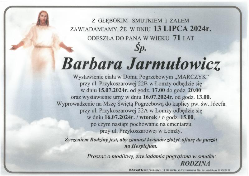 Barbara Jarmułowicz