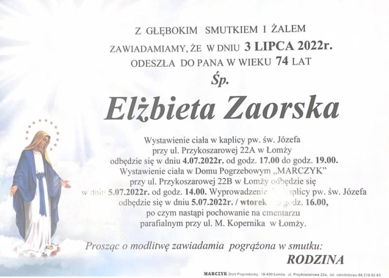Elżbieta  Zaorska