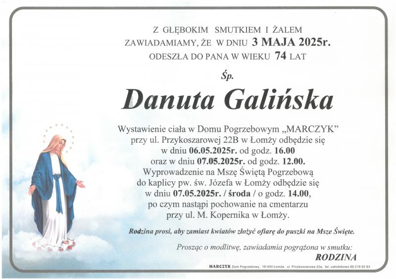 Danuta Galińska