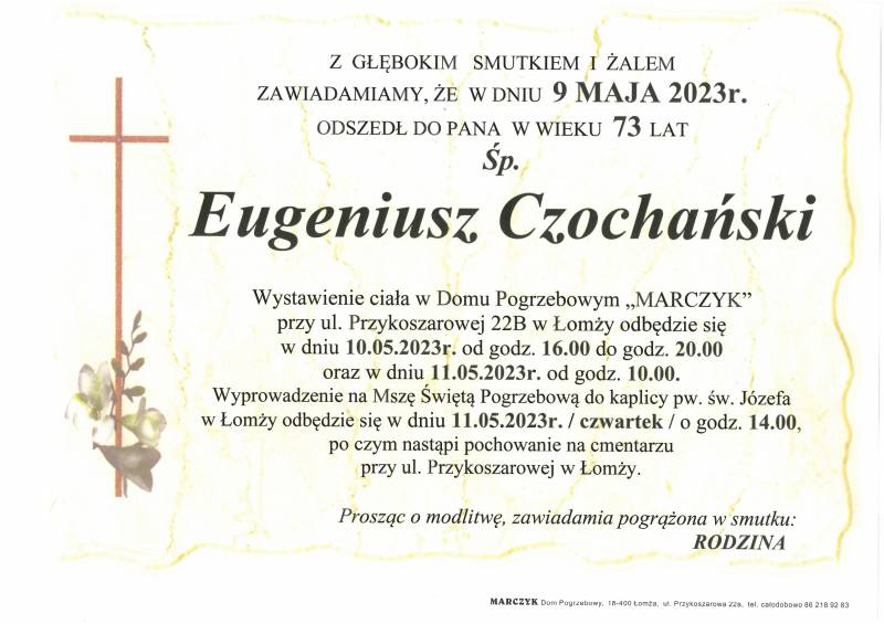 Eugeniusz  Czochański