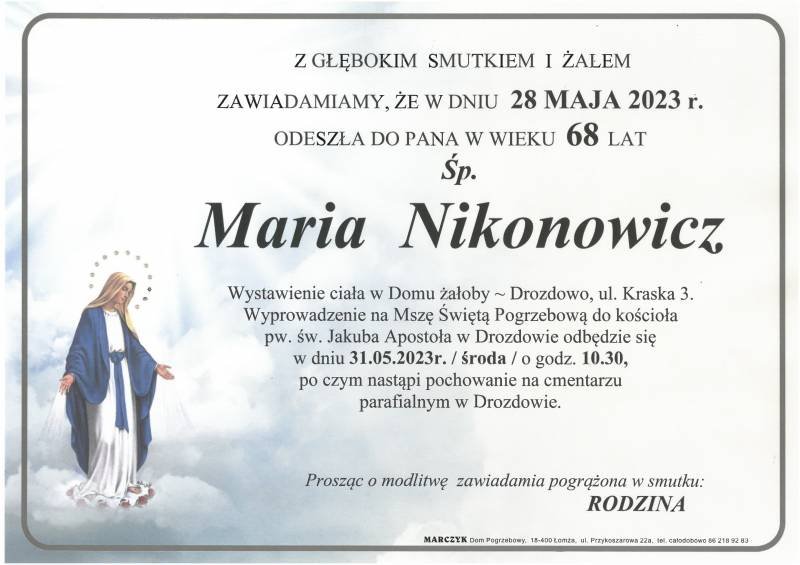 Maria Nikonowicz