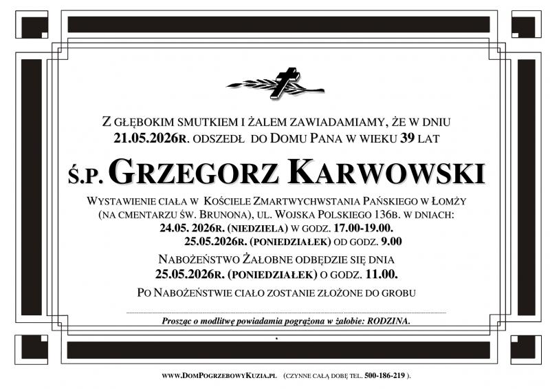 Grzegorz  Karwowski