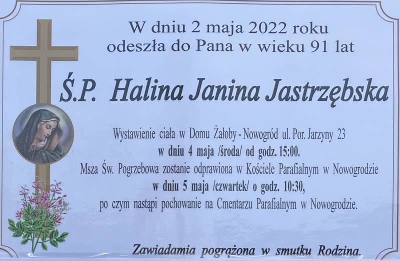Halina Janina Jastrzębska