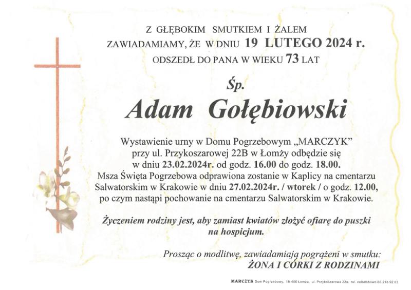 Adam Gołębiowski